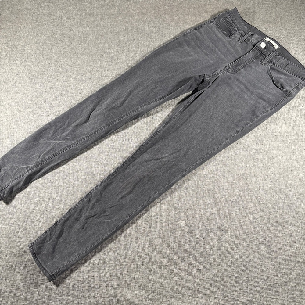 Madewell Roadtripper Jeans Womens 27 Gray Skinny High Stretch Denim